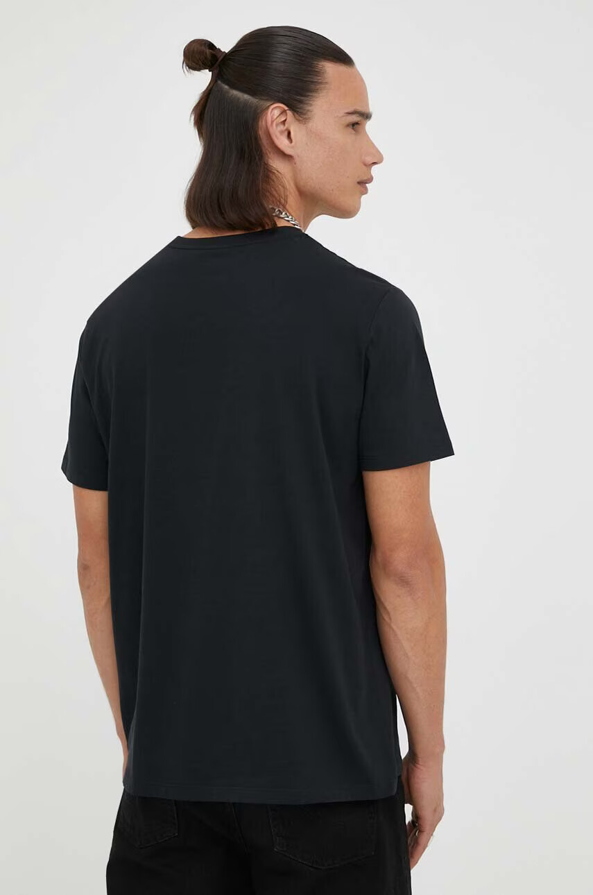 Levi's Памучна тениска в черно с принт - Pepit.bg