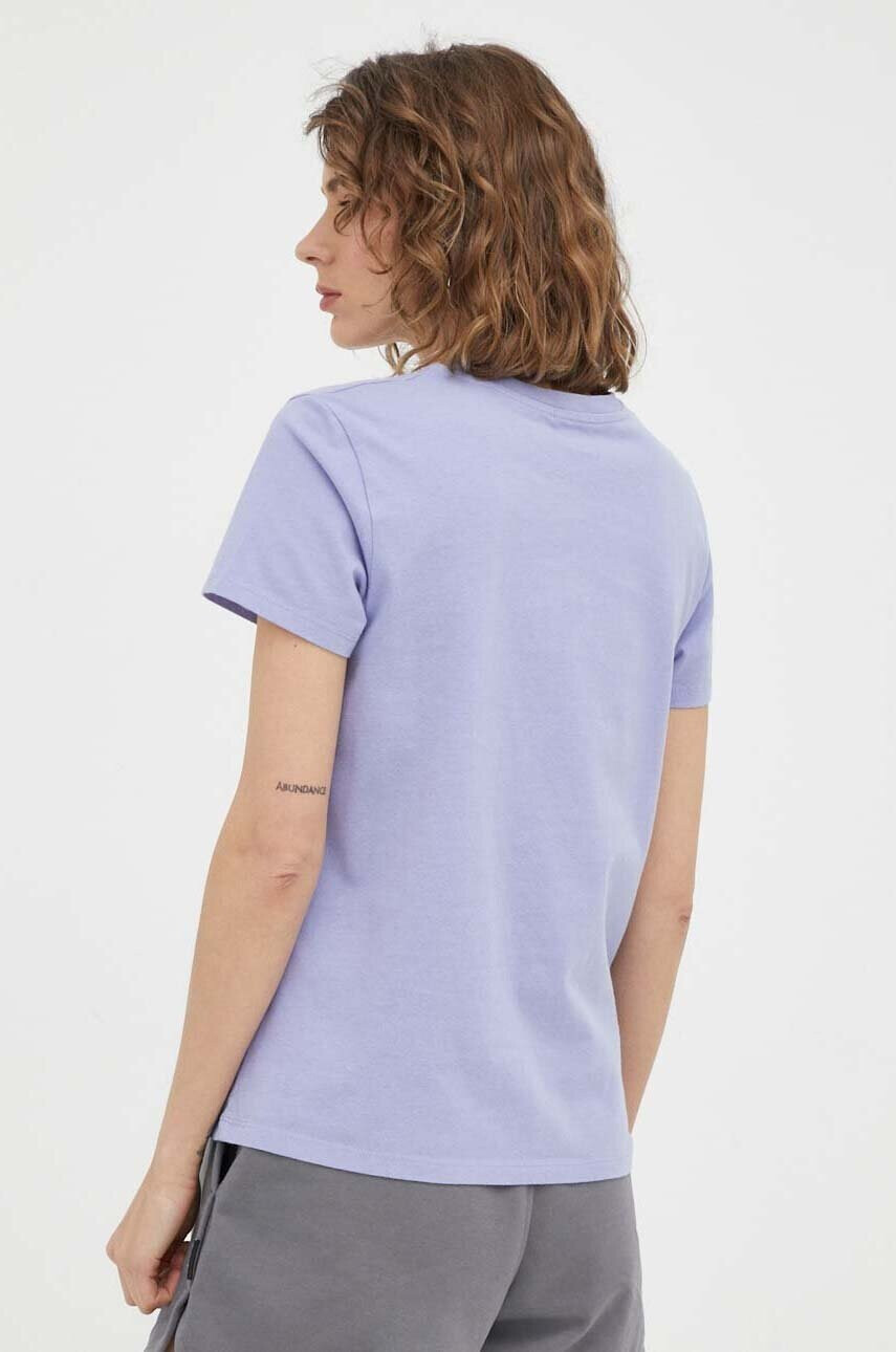 Levi's Памучна тениска в лилаво - Pepit.bg