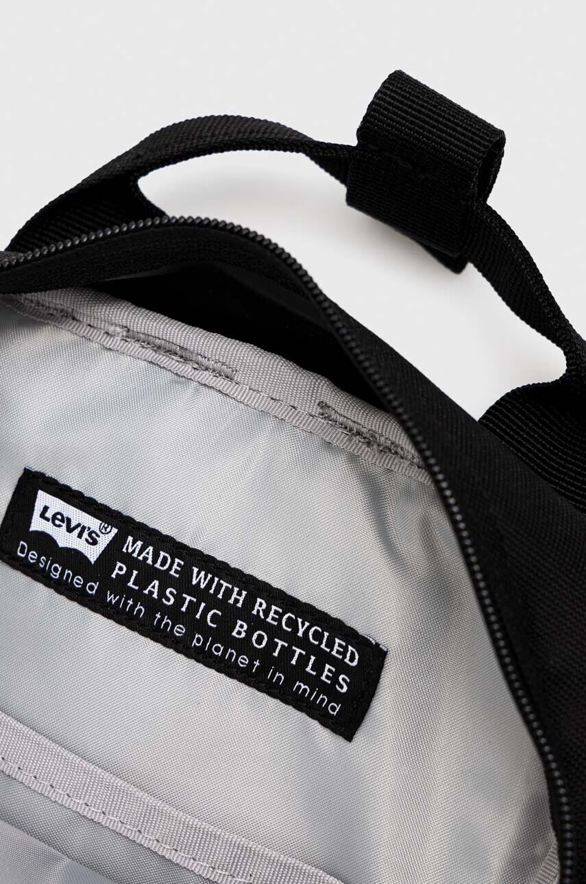 Levi's Раница в черно малък размер с изчистен дизайн - Pepit.bg