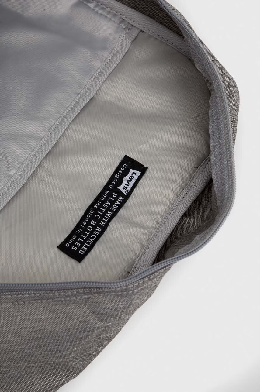 Levi's Раница в сиво голям размер с изчистен дизайн - Pepit.bg