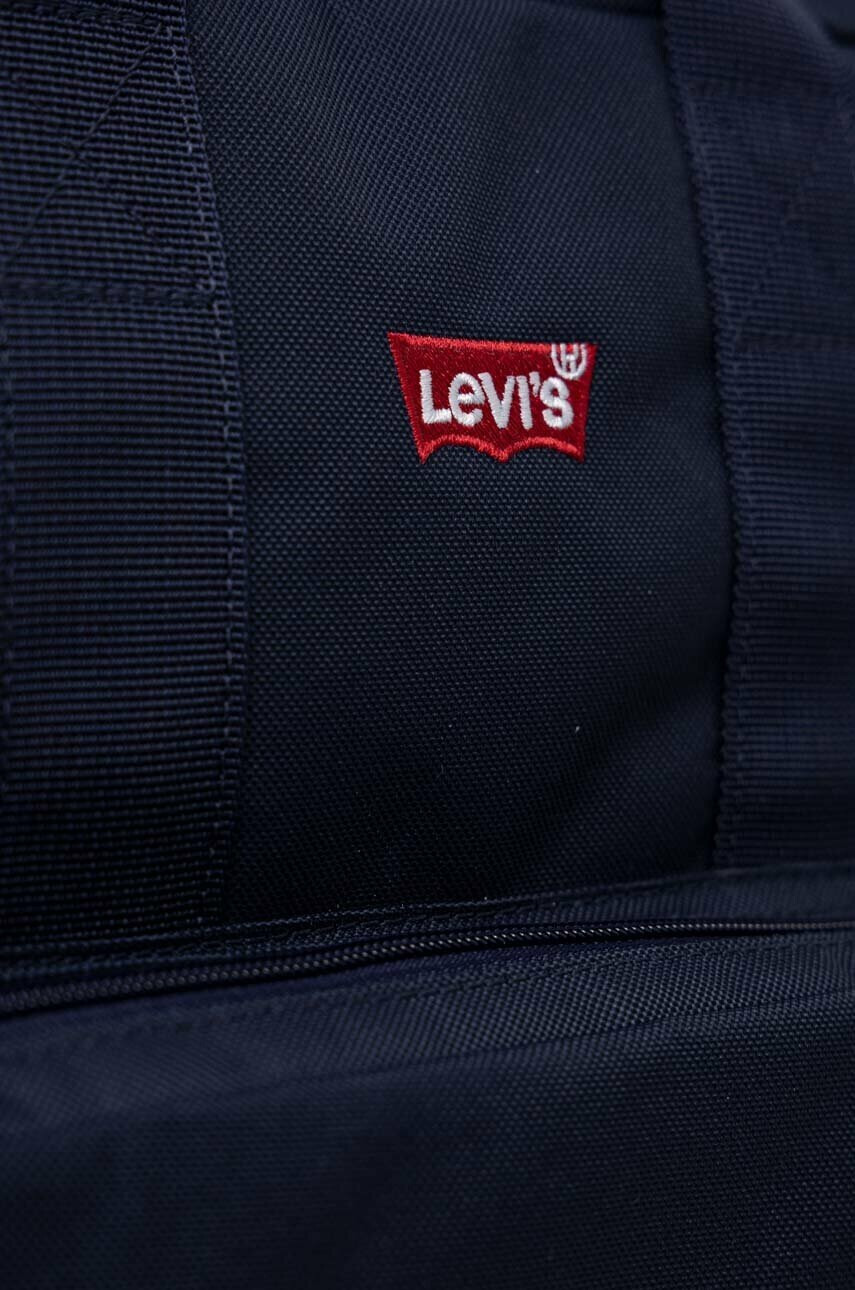 Levi's Раница в черно голям размер с изчистен дизайн - Pepit.bg