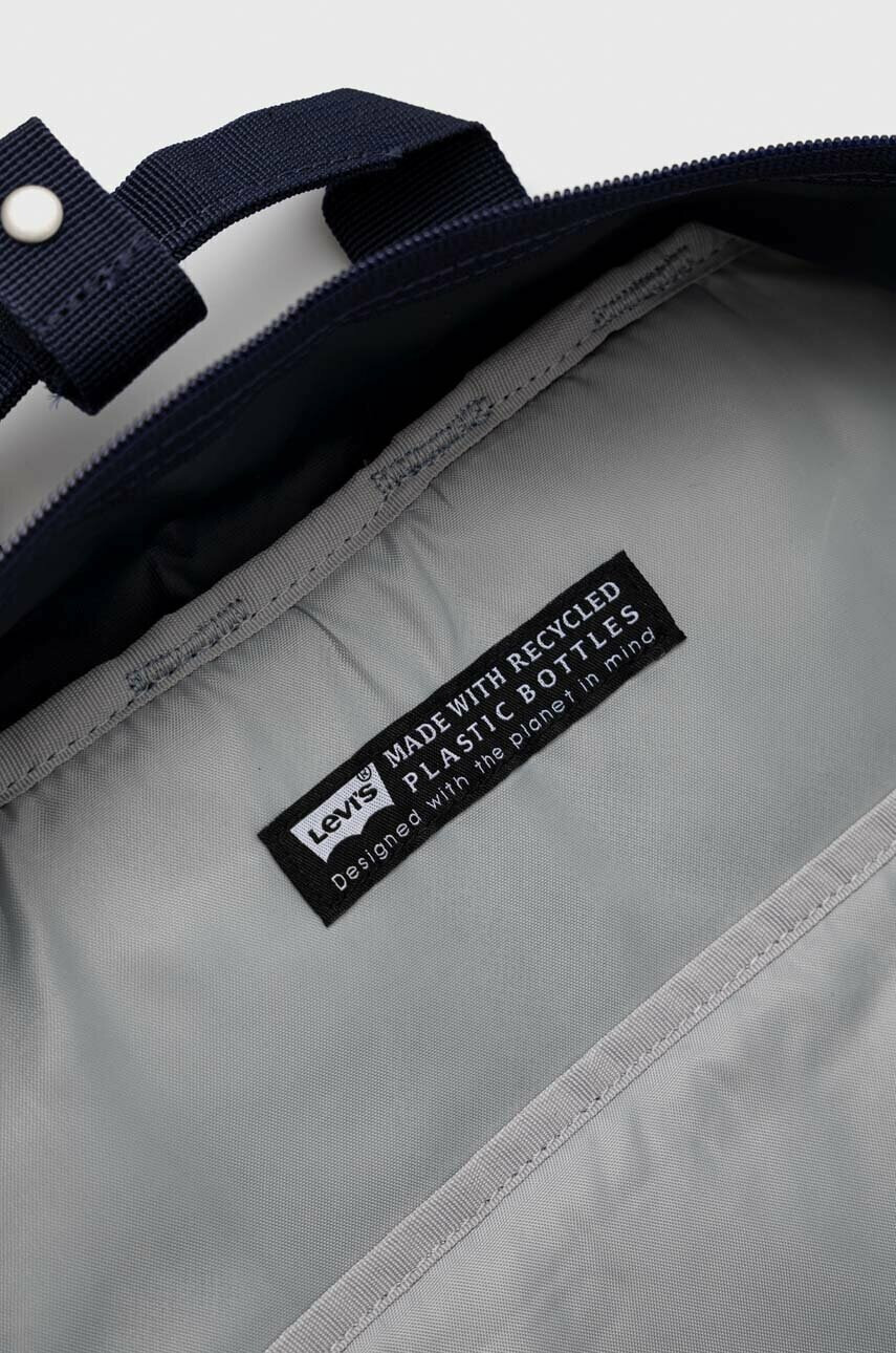 Levi's Раница в черно голям размер с изчистен дизайн - Pepit.bg