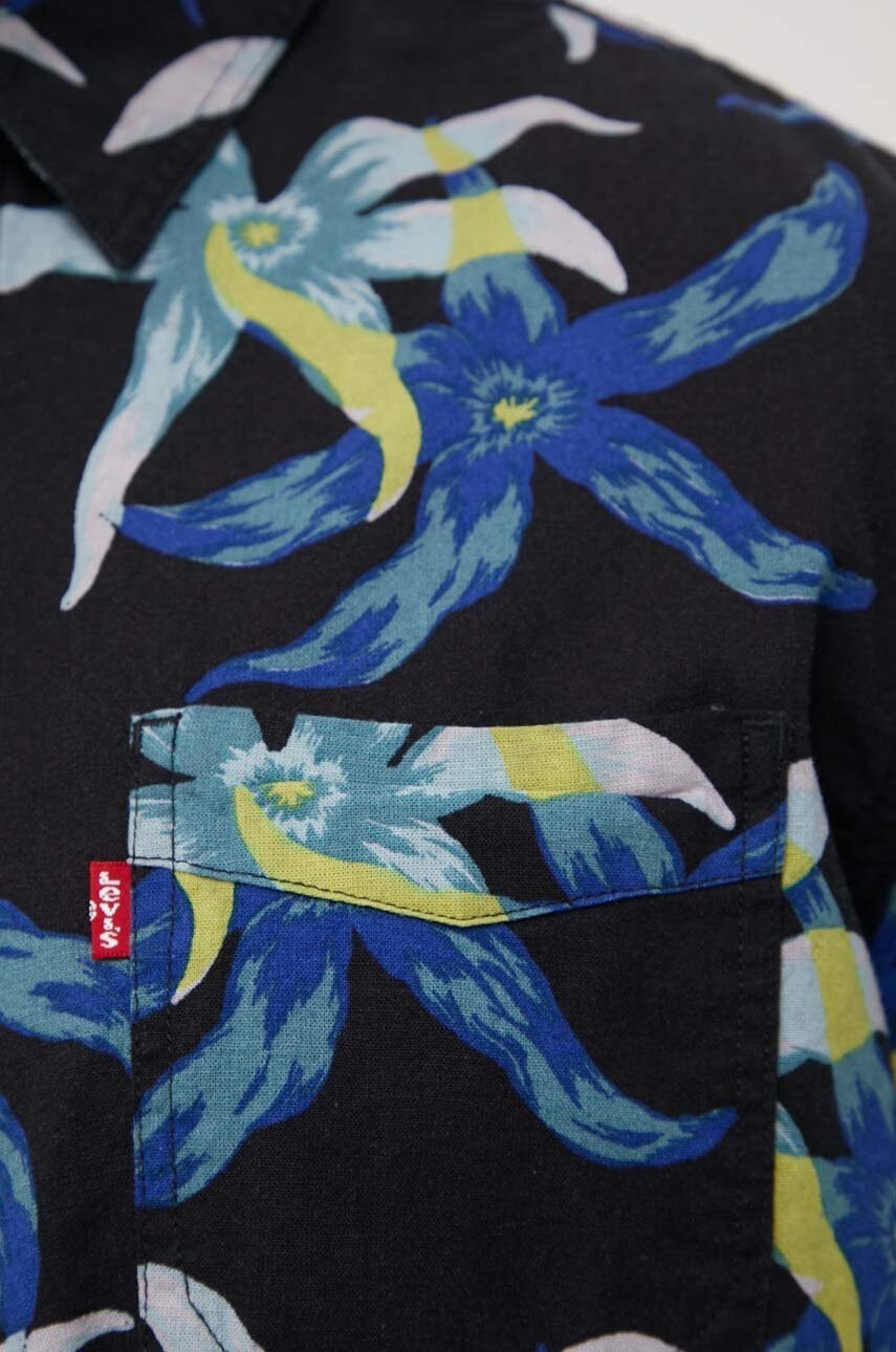 Levi's Риза мъжка със стандартна кройка с класическа яка - Pepit.bg
