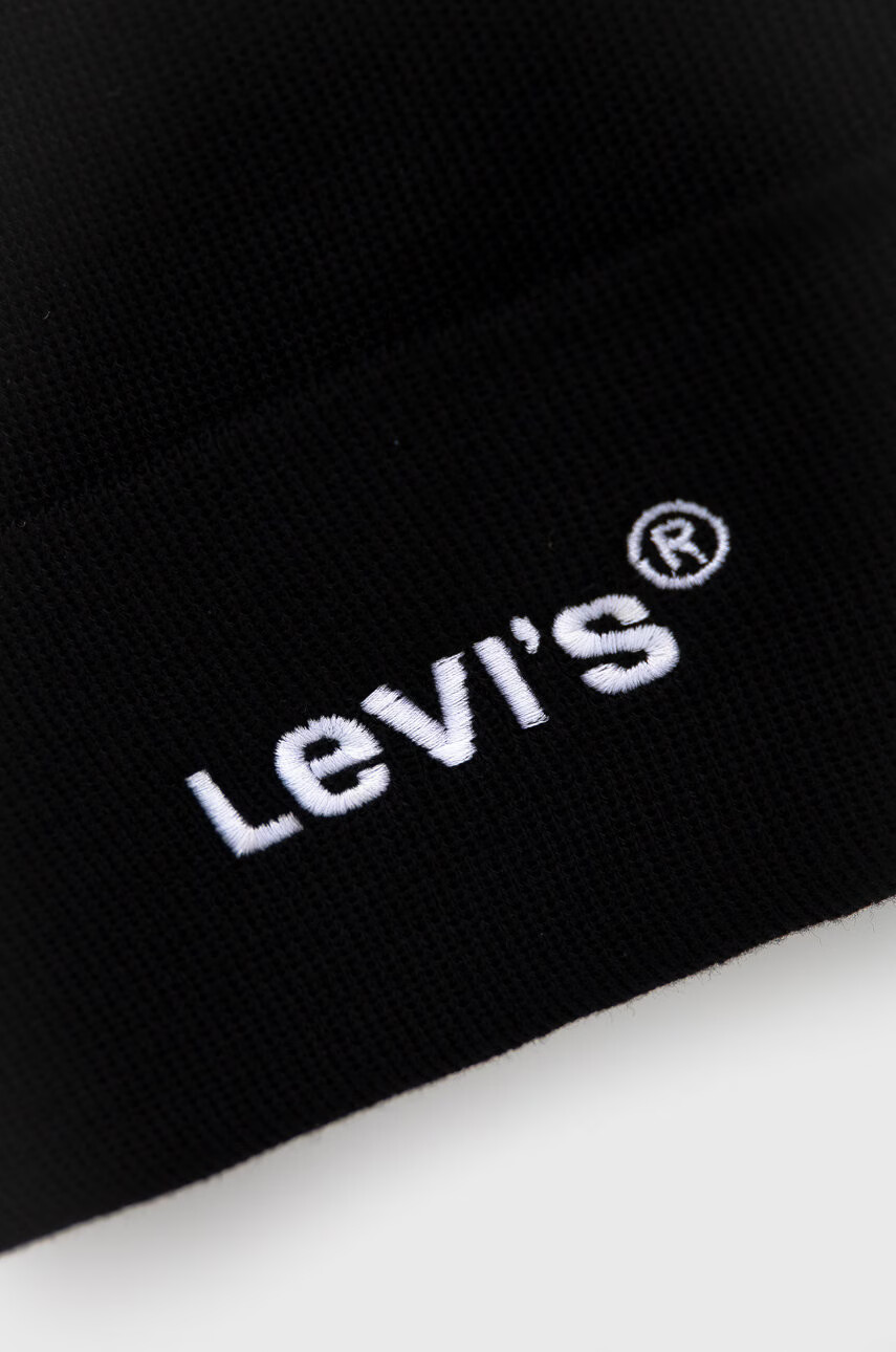 Levi's Шапка в черно - Pepit.bg