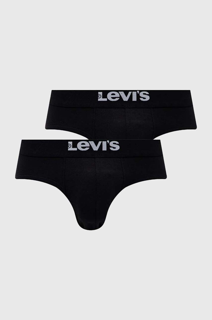 Levi's Слипове (2 броя) в черно - Pepit.bg