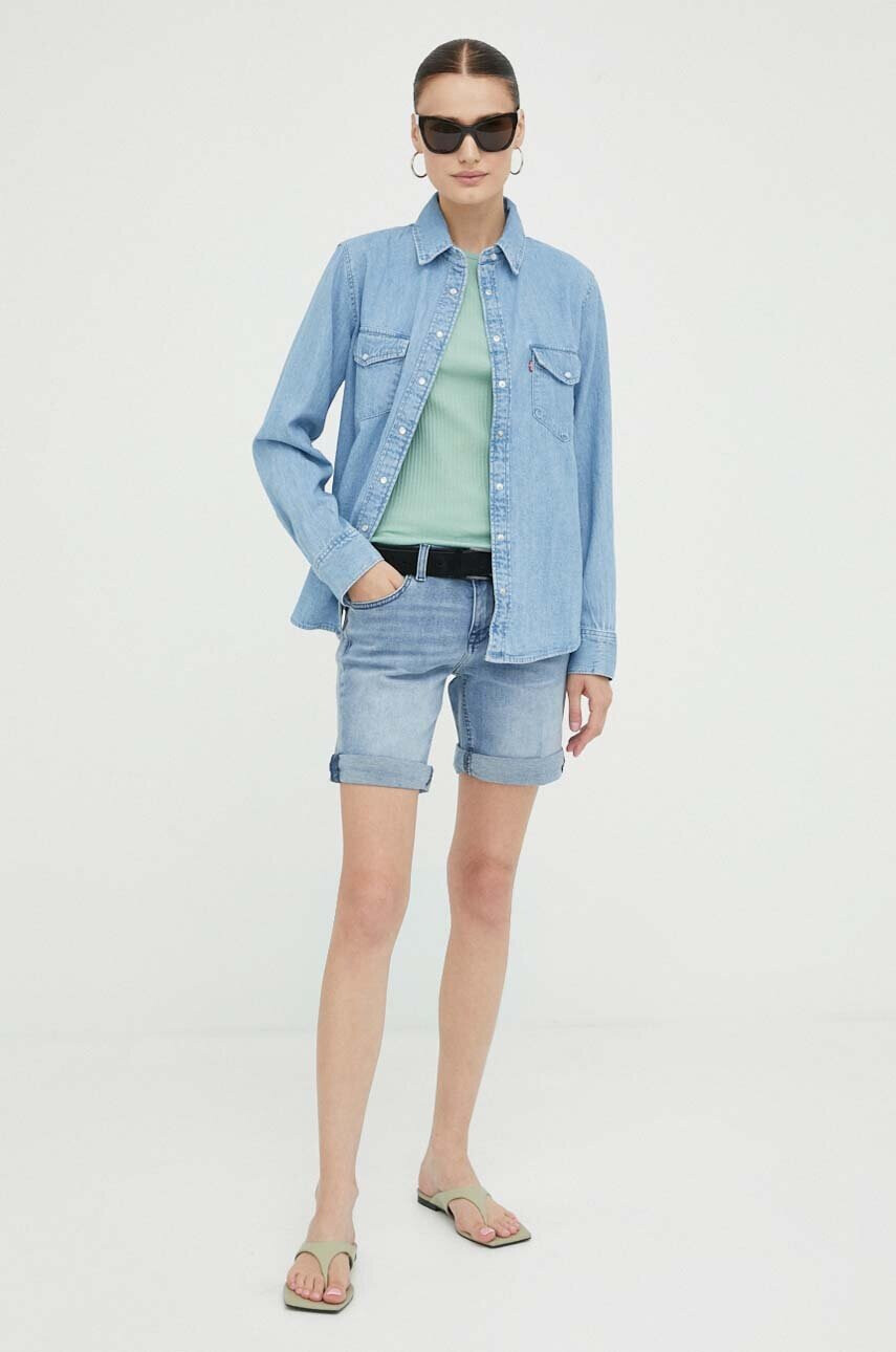Levi's Тениска в зелено - Pepit.bg