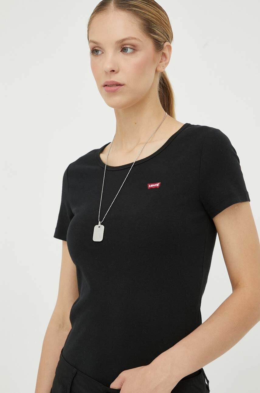 Levi's Тениска в черно - Pepit.bg