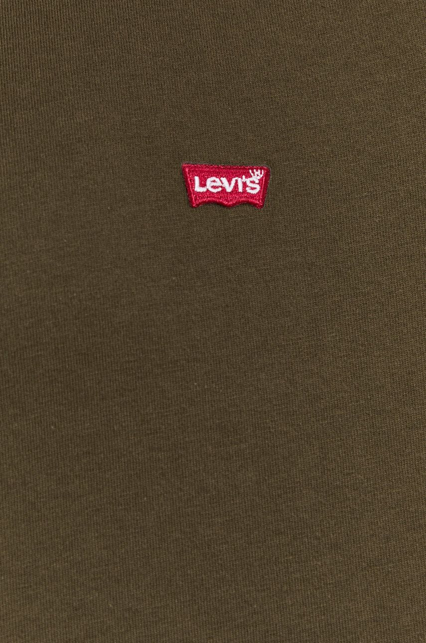 Levi's Тениска мъжка в зелено с принт - Pepit.bg