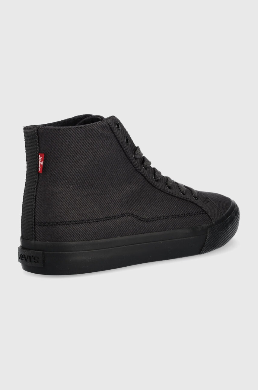 Levi's Високи кецове Decon Mid в черно - Pepit.bg