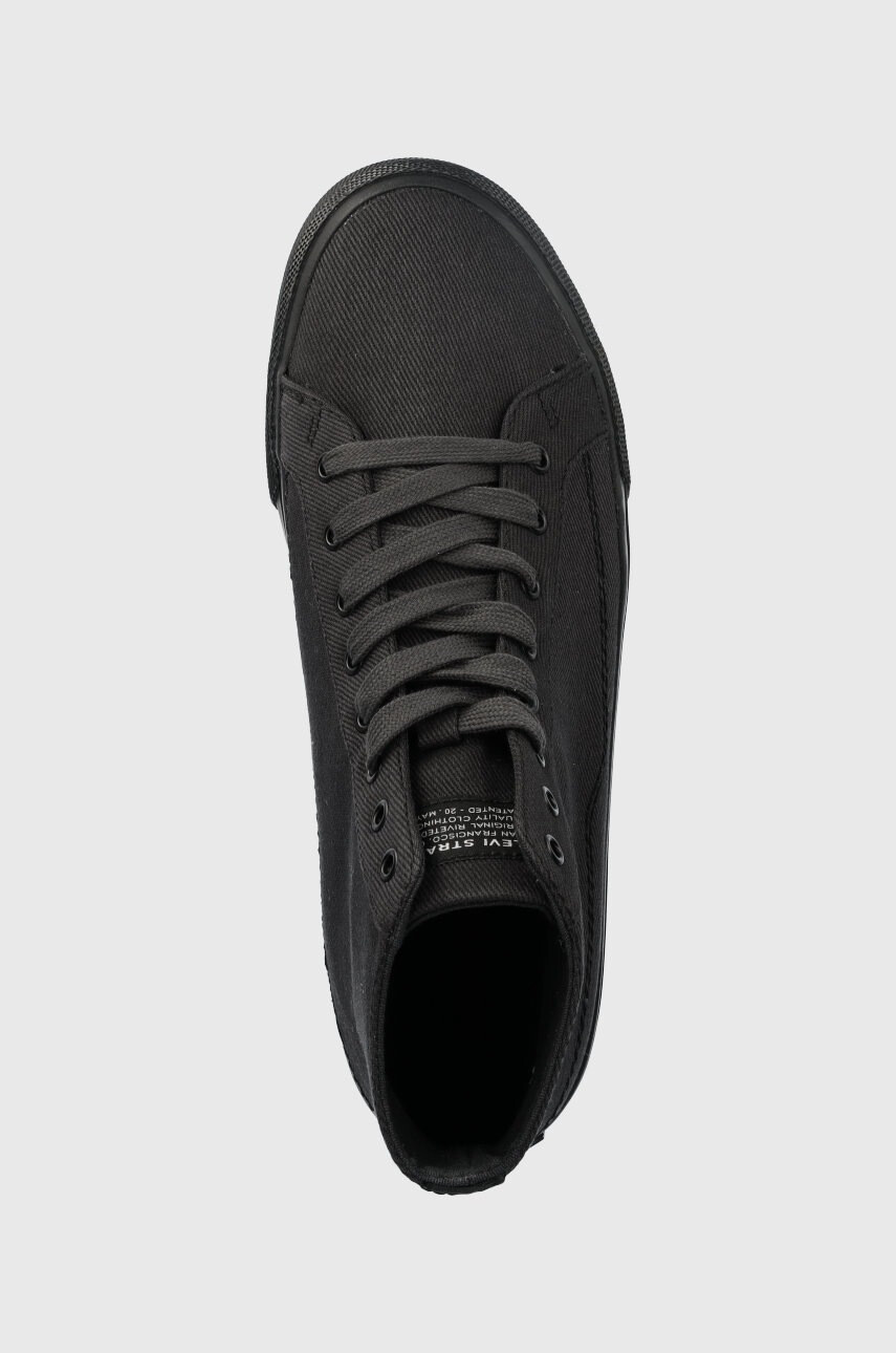 Levi's Високи кецове Decon Mid в черно - Pepit.bg