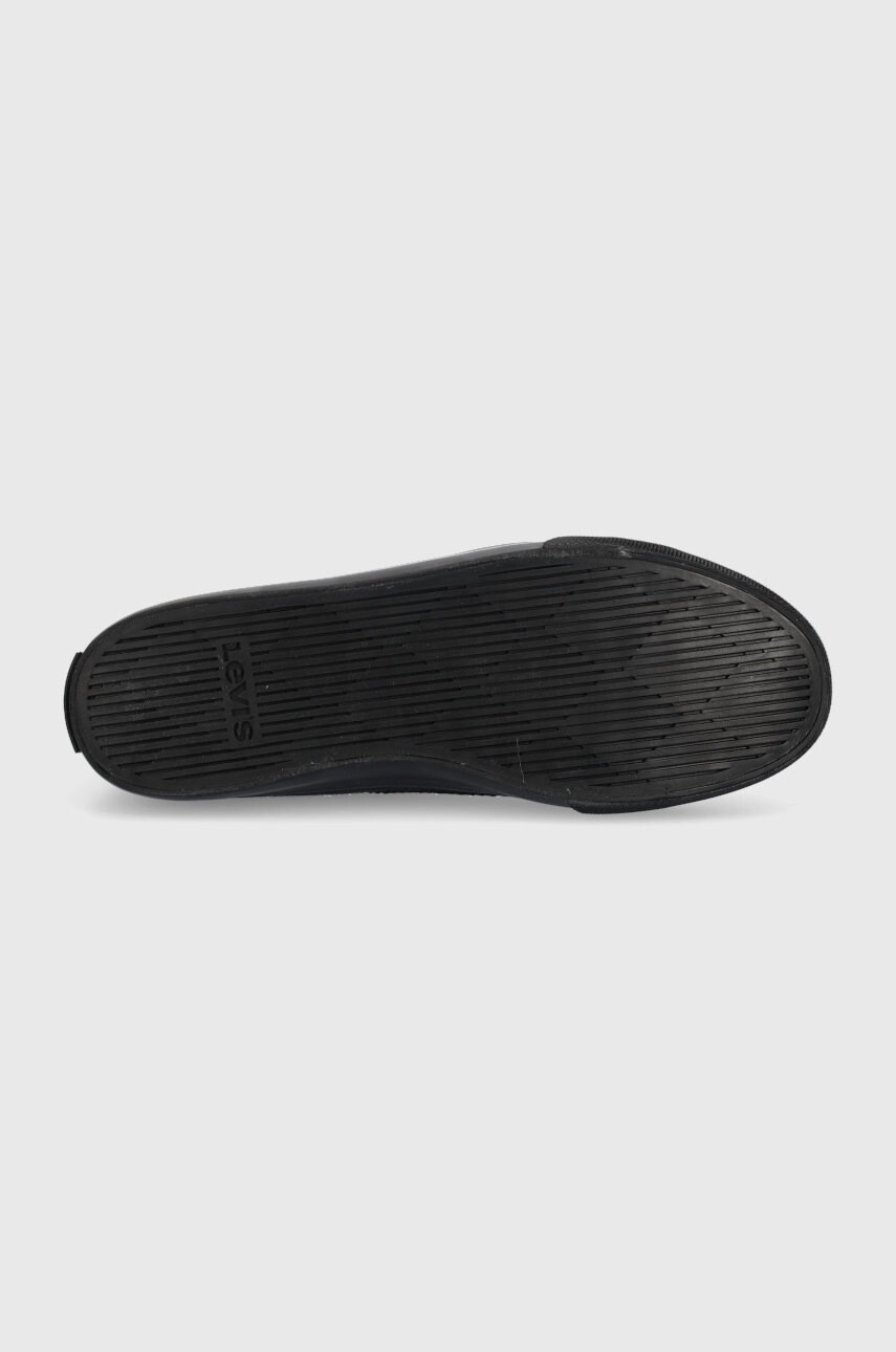Levi's Високи кецове Decon Mid в черно - Pepit.bg