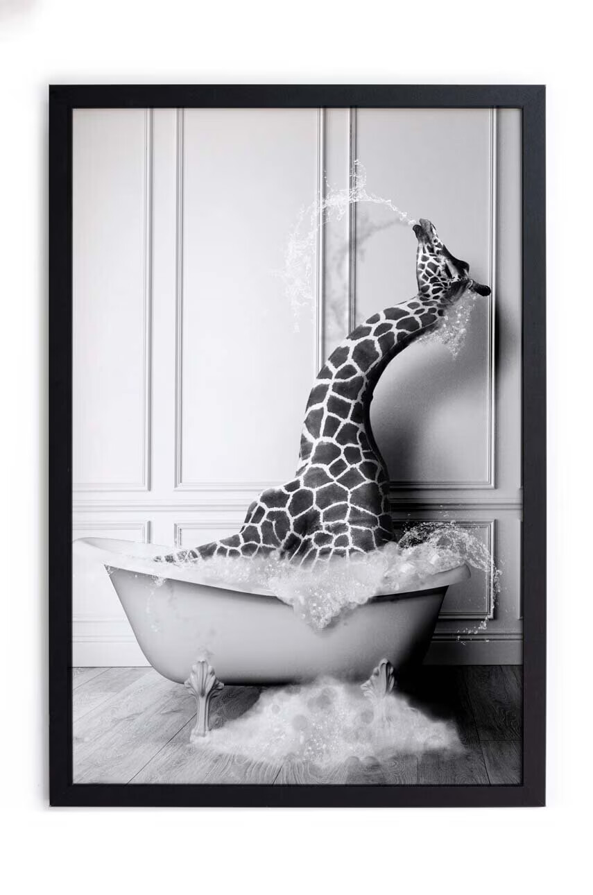 Little Nice Things Стенна декорация в рамка 40x30 см - Pepit.bg