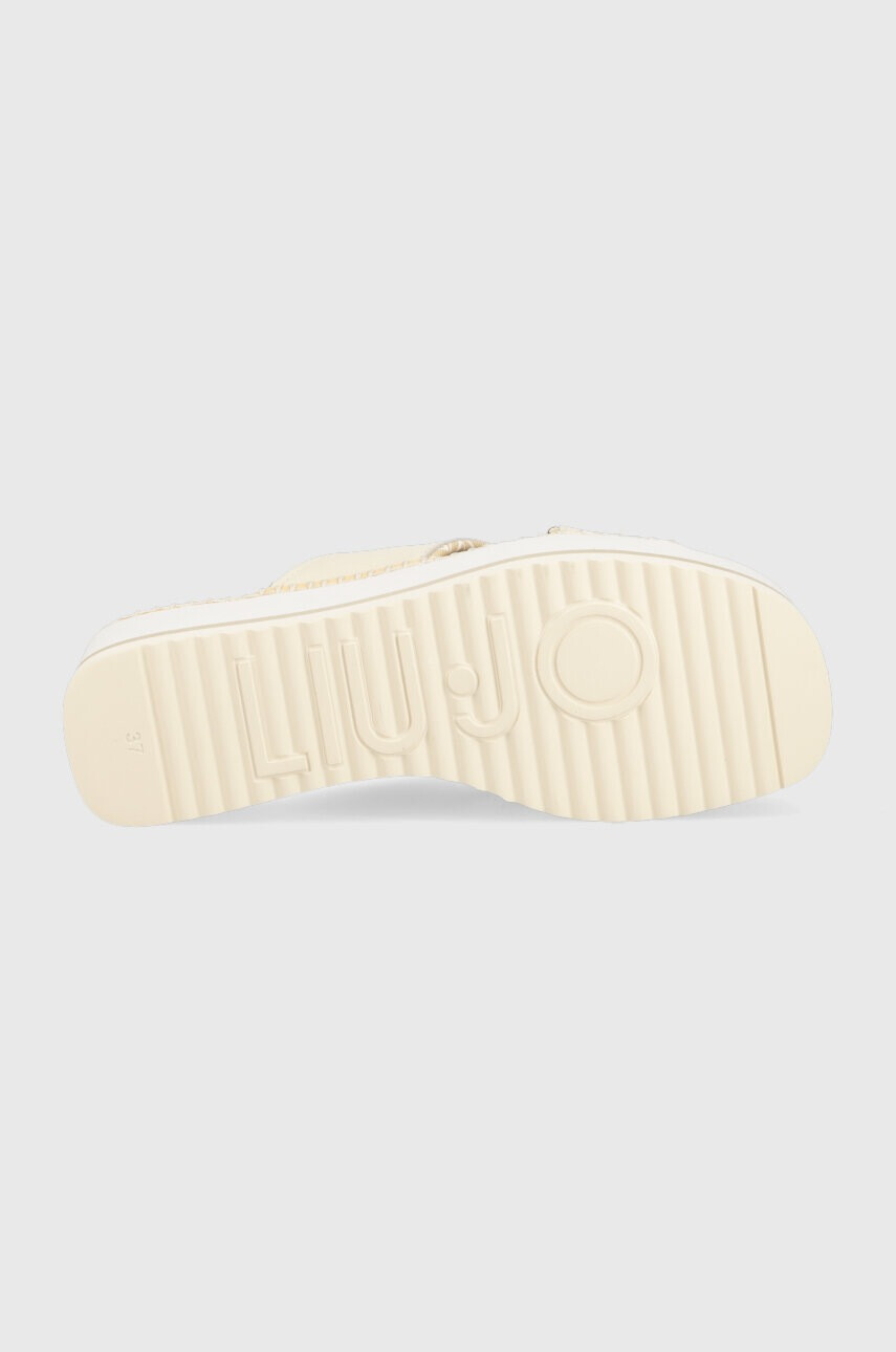 Liu Jo Чехли ABA 21 в бежово с платформа SA3103PX298S1858 - Pepit.bg