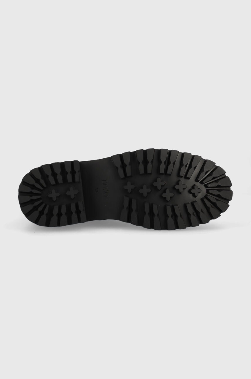 Liu Jo Кожени боти Pink 214 в черно с платформа SF2057P010222222 - Pepit.bg