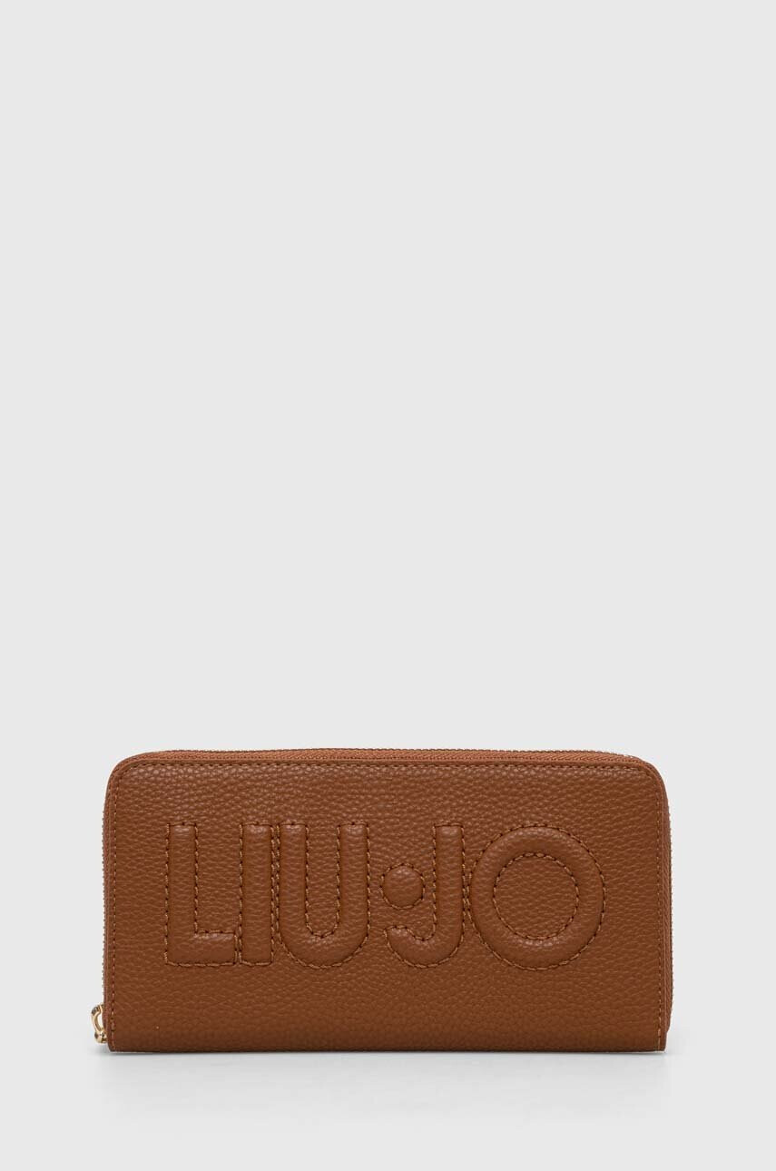 Liu Jo Портфейл дамски в кафяво - Pepit.bg