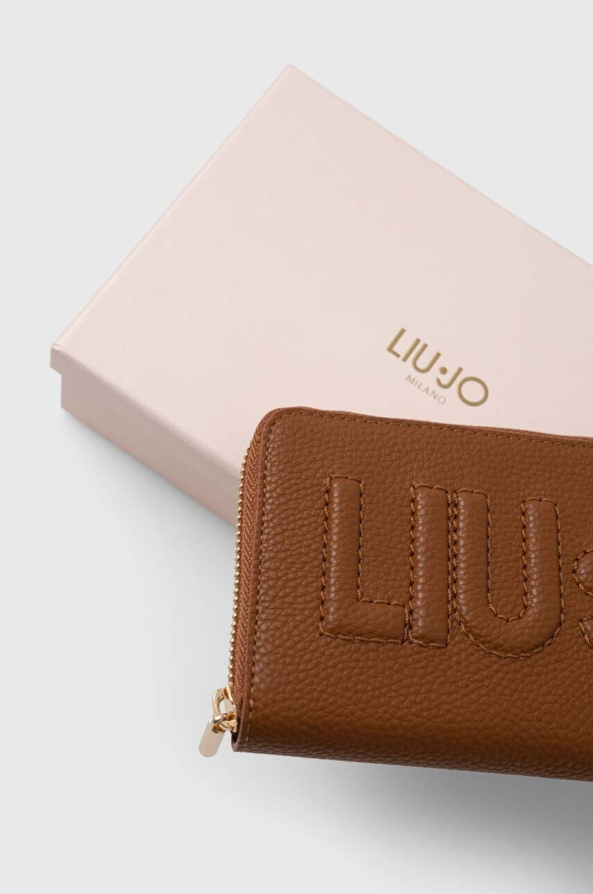 Liu Jo Портфейл дамски в кафяво - Pepit.bg