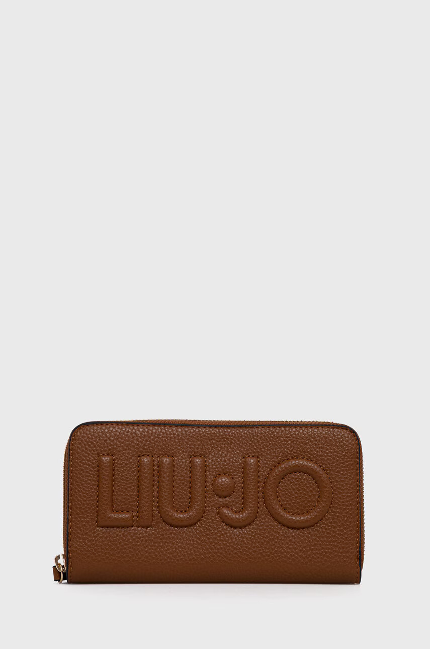 Liu Jo Портфейл дамски в кафяво - Pepit.bg