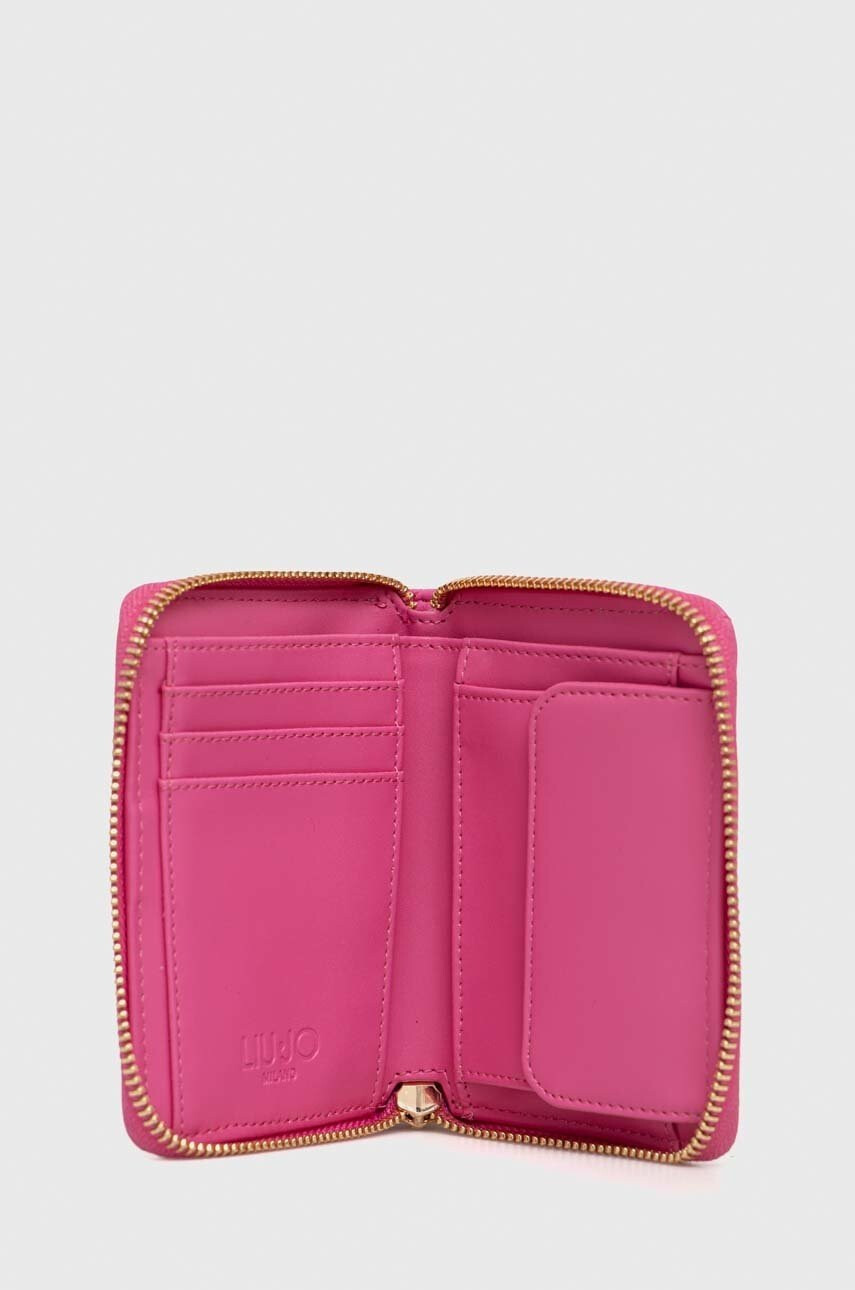 Liu Jo Портмоне дамски в розово - Pepit.bg