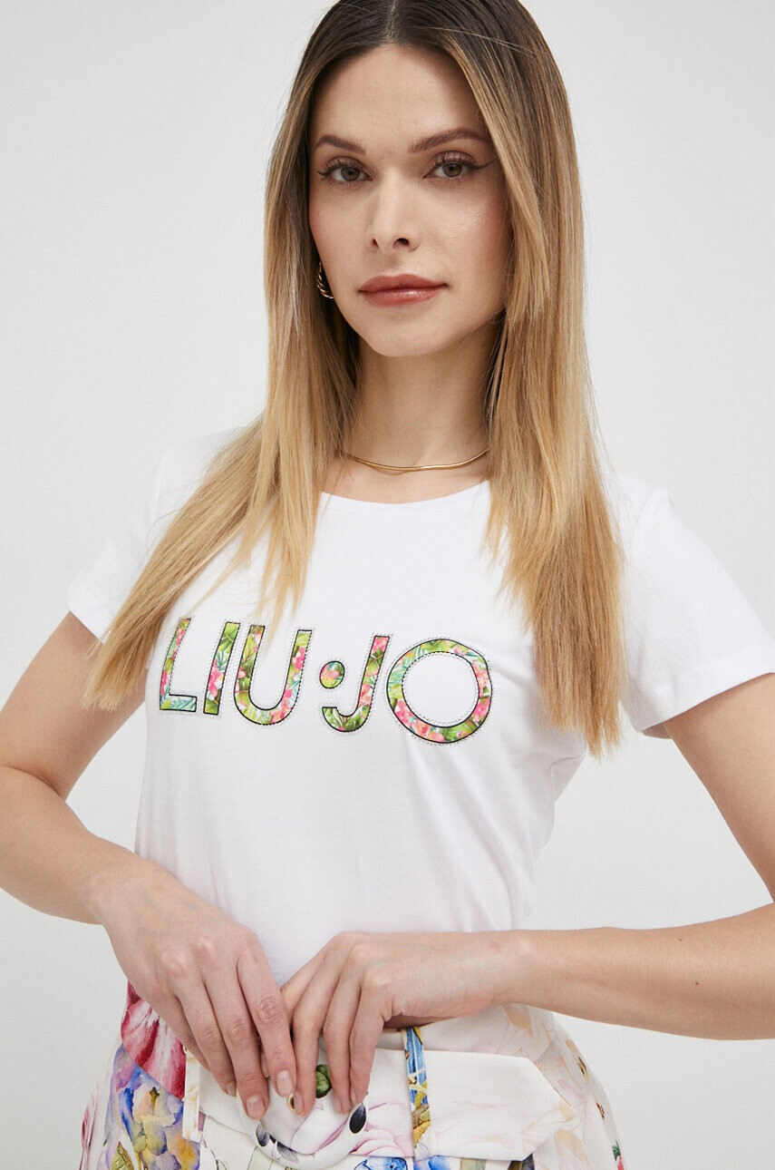 Liu Jo Тениска в черно - Pepit.bg