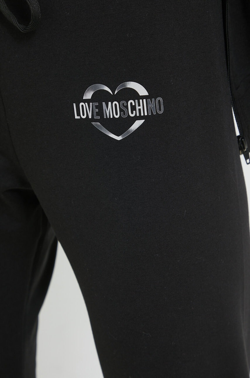 Love Moschino Анцуг дамски в черно - Pepit.bg