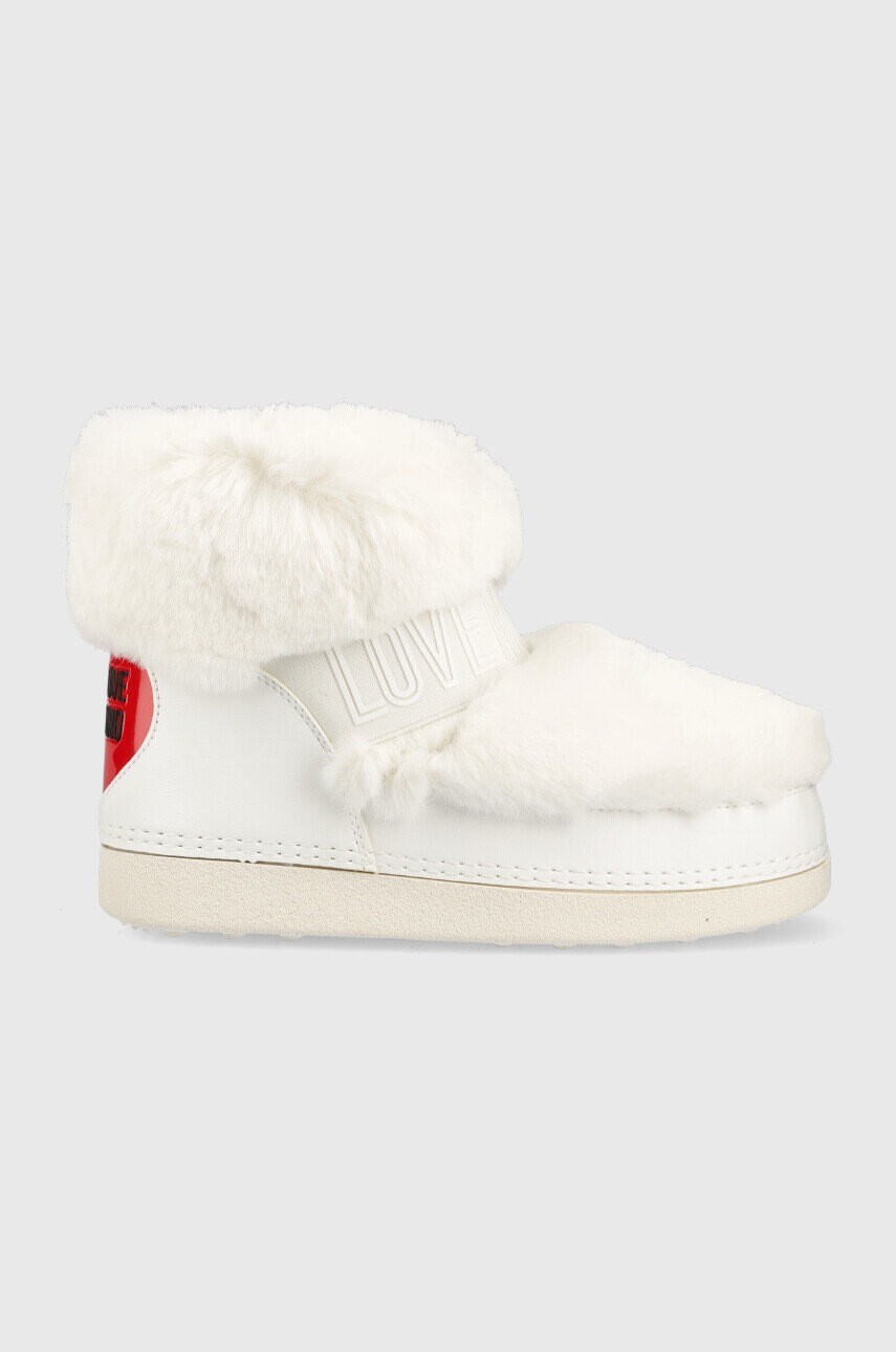 Love Moschino Апрески в бяло - Pepit.bg