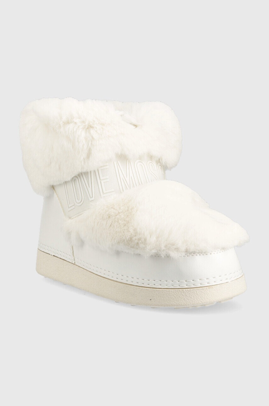Love Moschino Апрески в бяло - Pepit.bg
