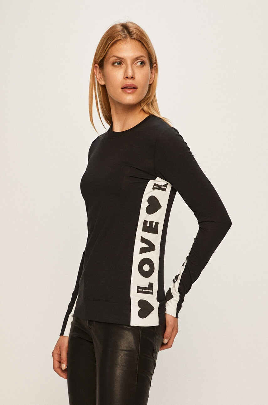 Love Moschino Блуза с дълъг ръкав - Pepit.bg