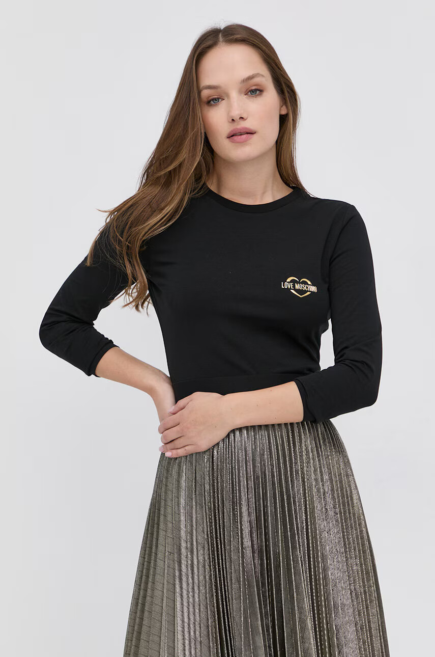 Love Moschino Блуза с дълги ръкави - Pepit.bg