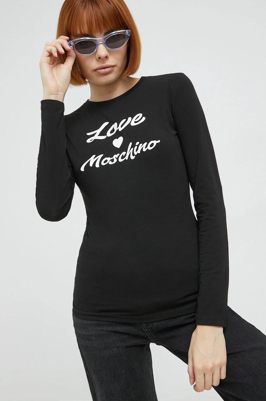 Love Moschino Блуза с дълги ръкави - Pepit.bg