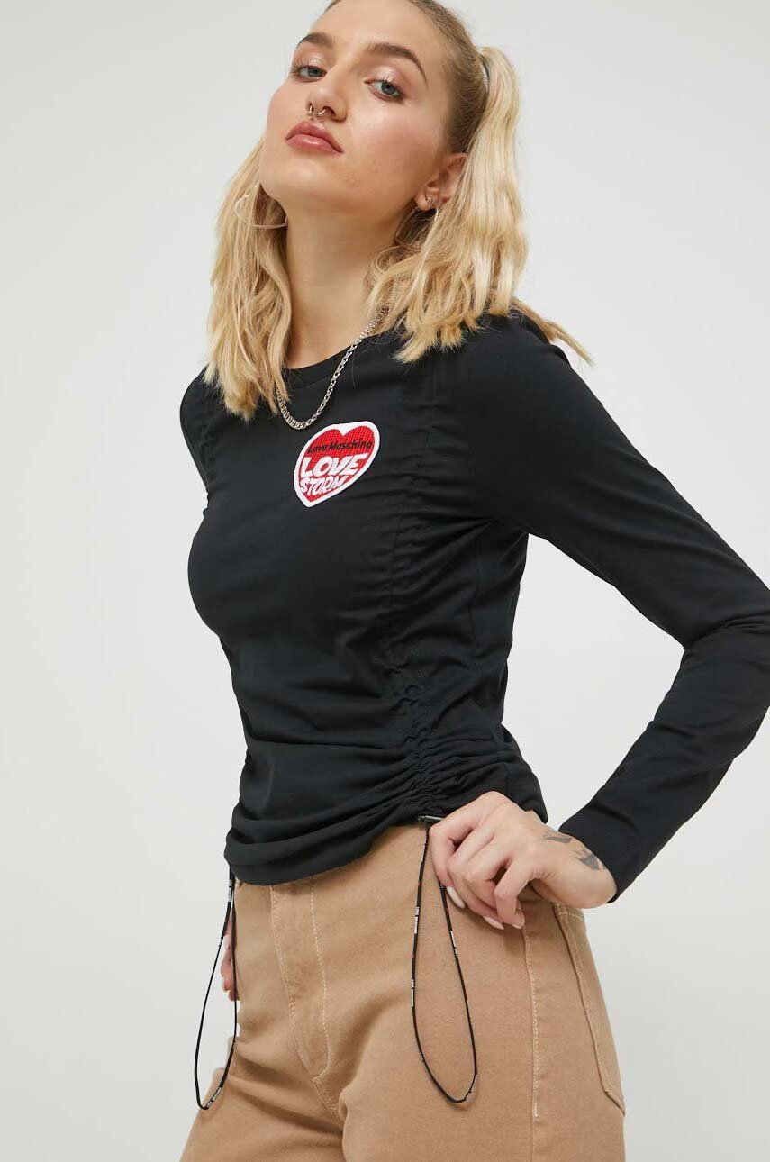Love Moschino Блуза с дълги ръкави - Pepit.bg