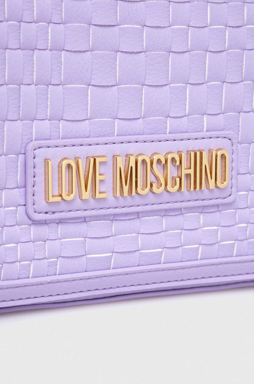 Love Moschino Чанта в лилаво - Pepit.bg