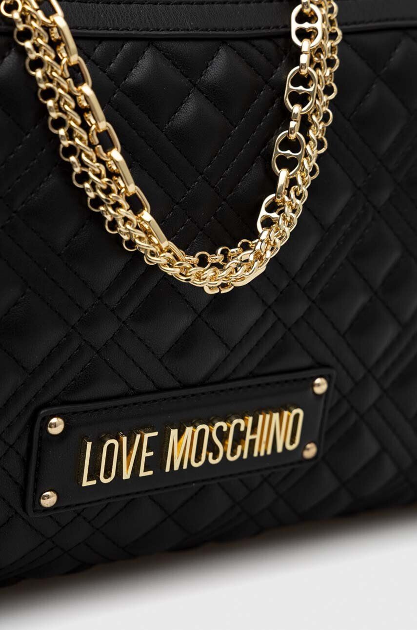 Love Moschino Чанта в черно - Pepit.bg