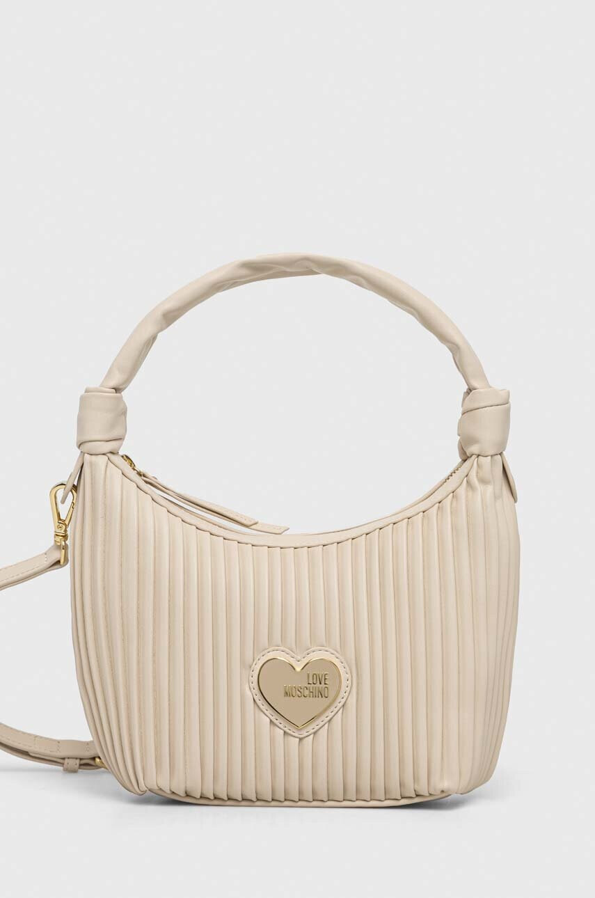 Love Moschino Чанта в бежово - Pepit.bg
