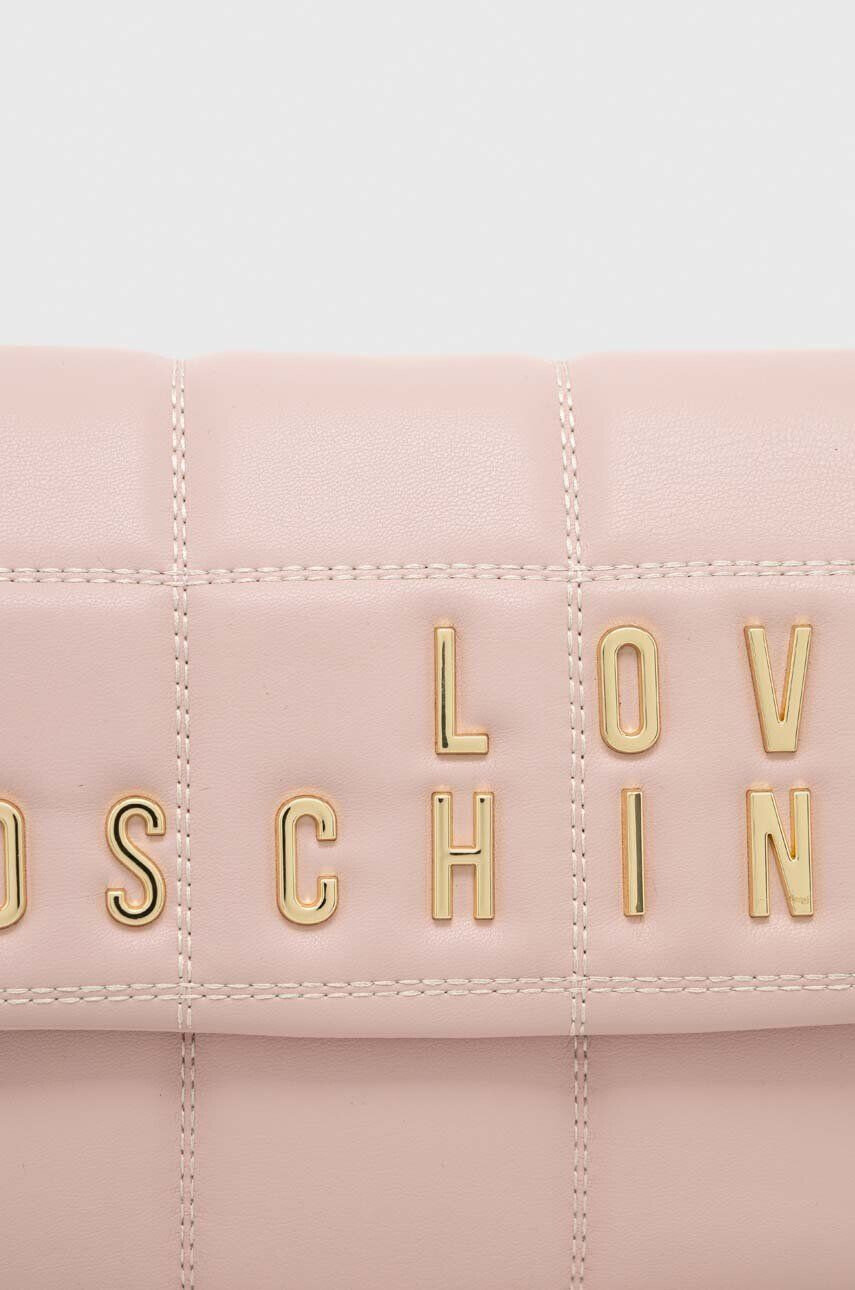 Love Moschino Чанта в розово - Pepit.bg