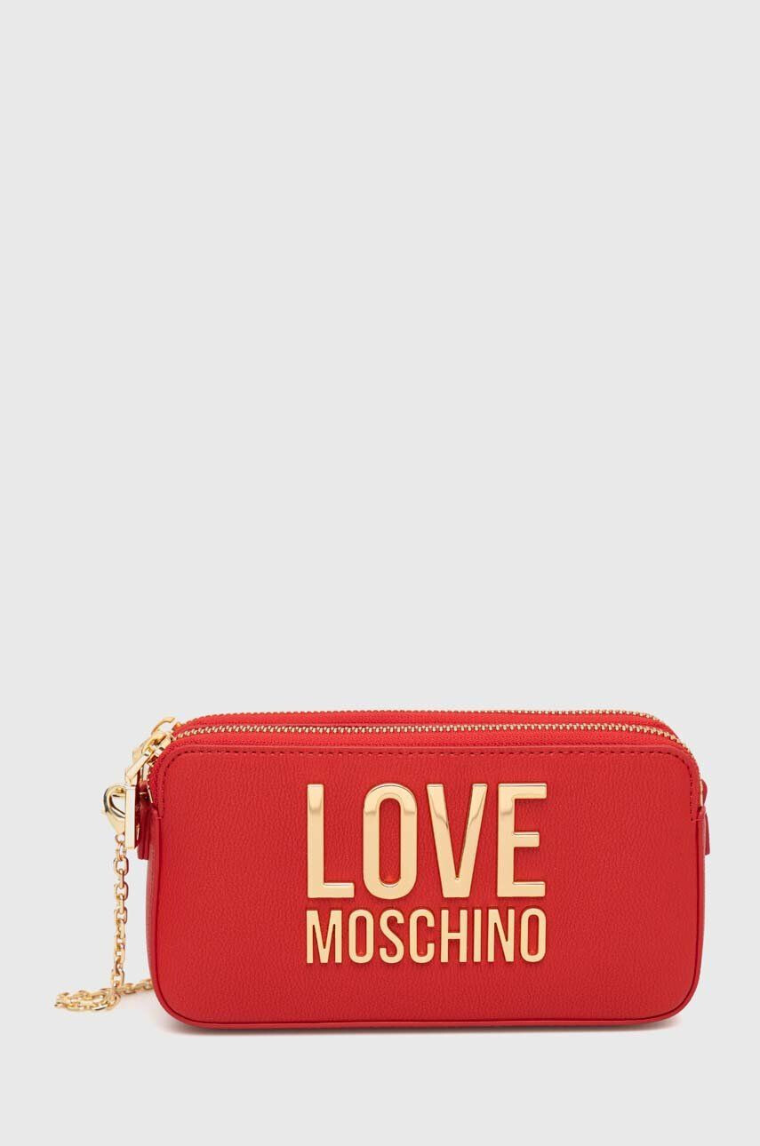 Love Moschino Чанта в червено - Pepit.bg