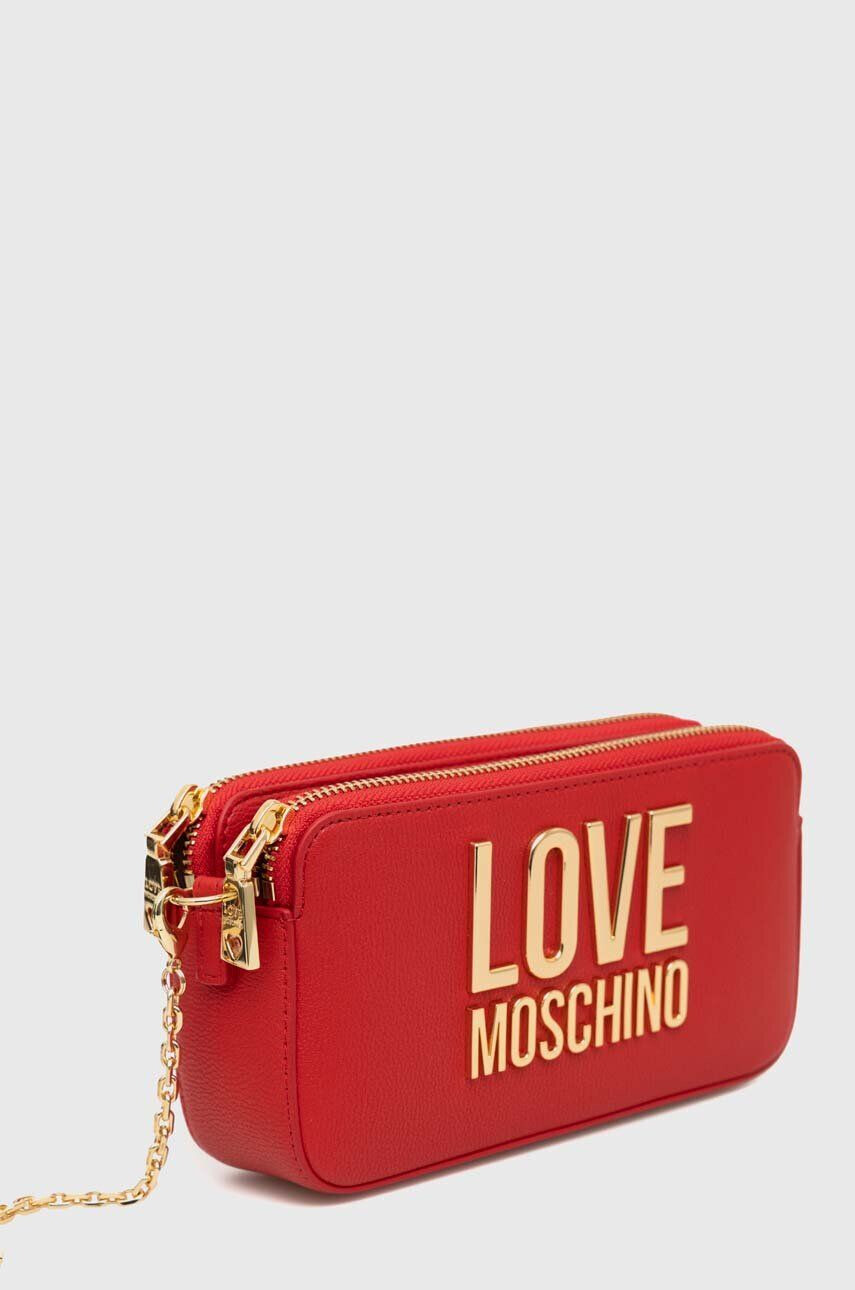 Love Moschino Чанта в червено - Pepit.bg