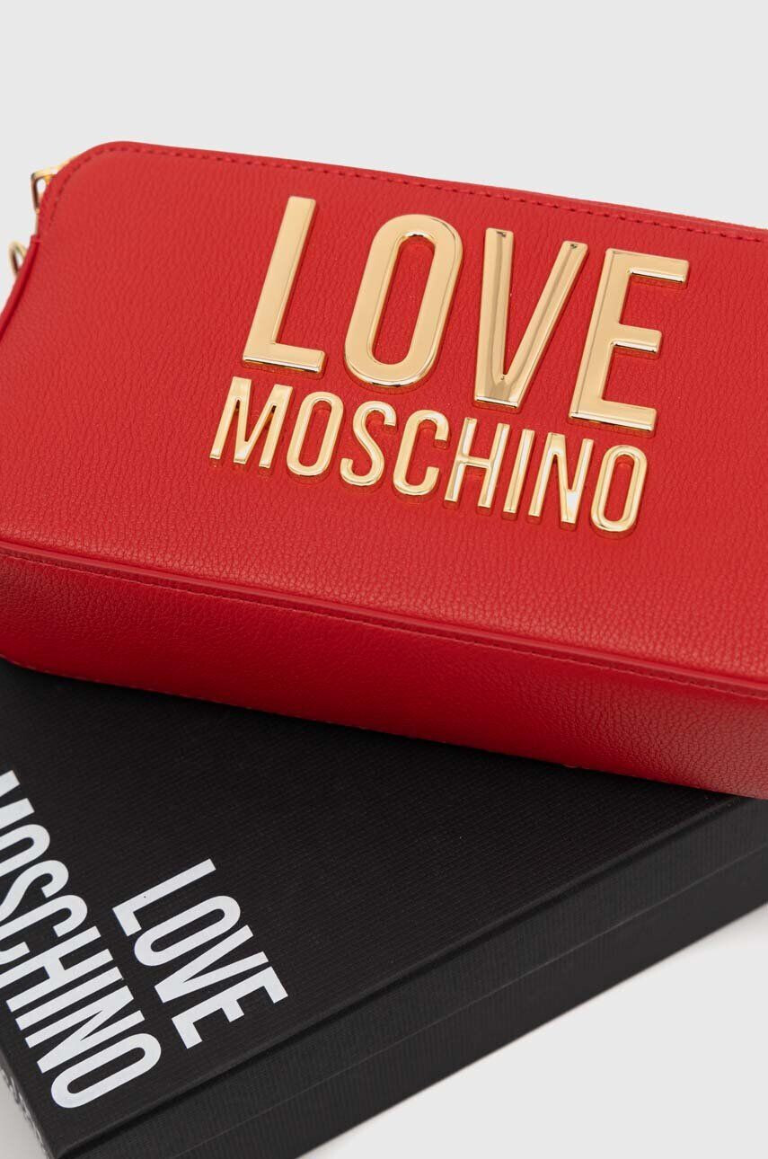 Love Moschino Чанта в червено - Pepit.bg