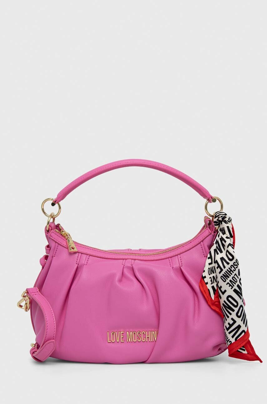 Love Moschino Чанта в розово - Pepit.bg