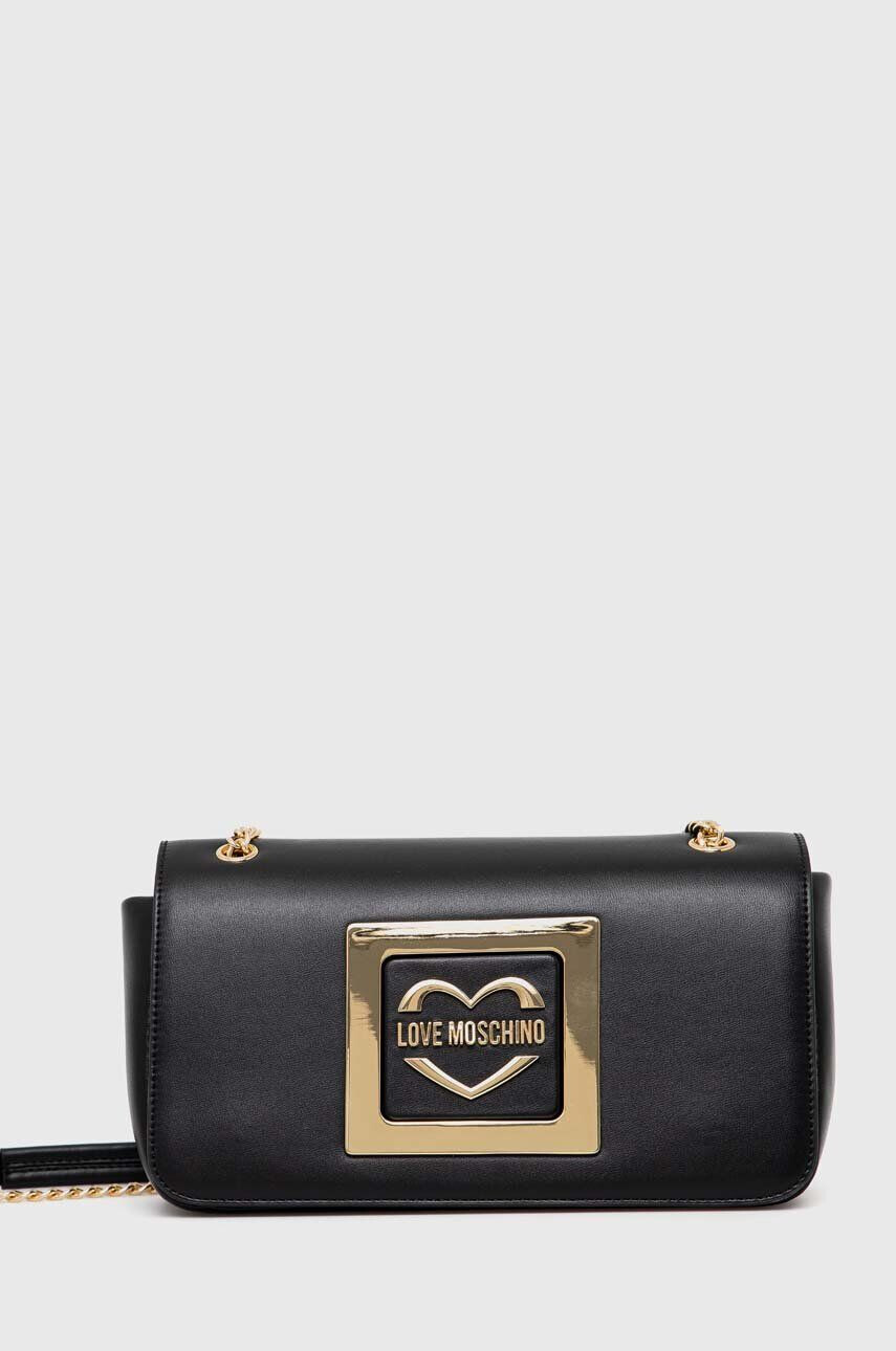 Love Moschino Чанта в черно - Pepit.bg