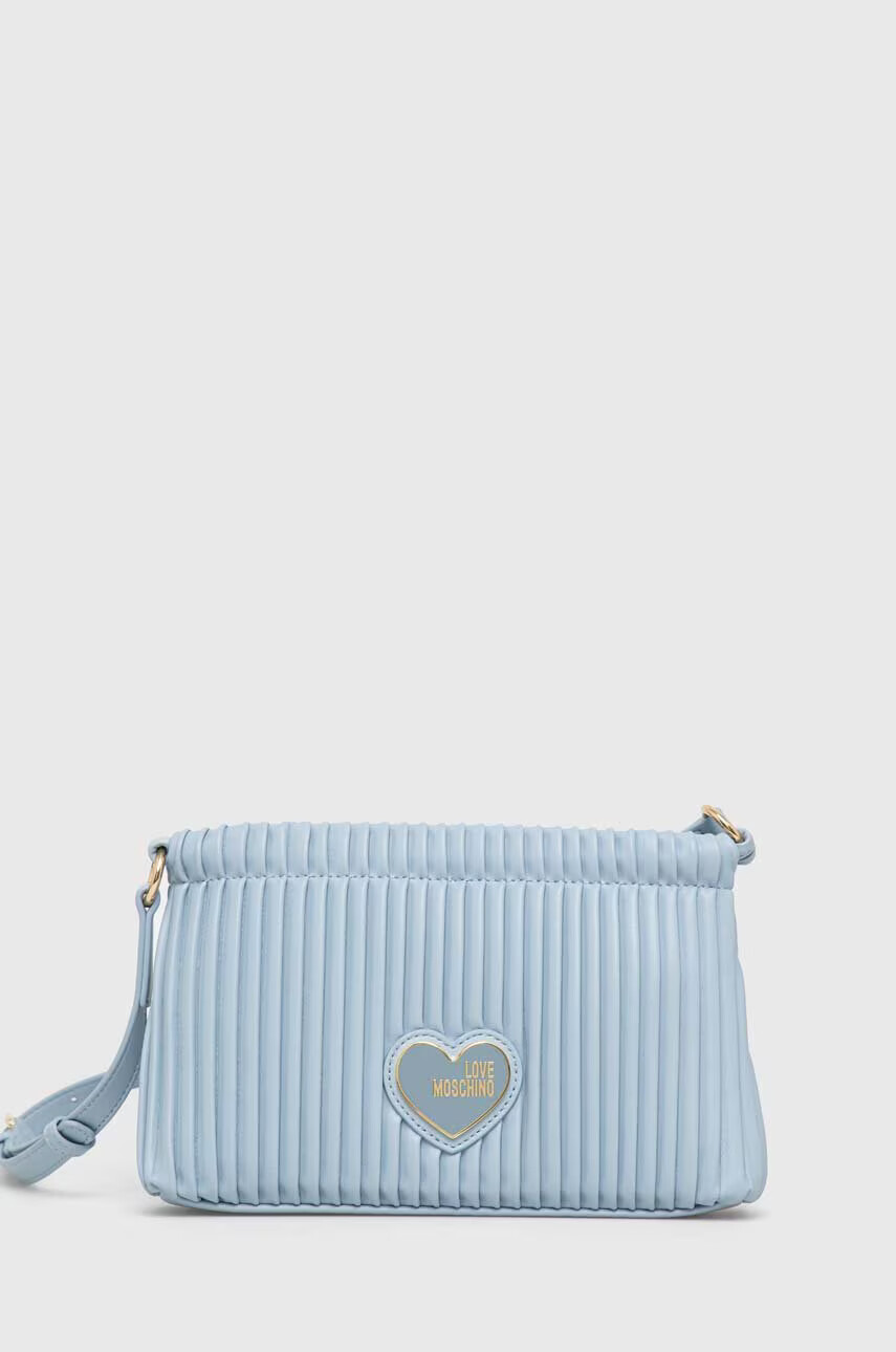 Love Moschino Чанта в синьо - Pepit.bg