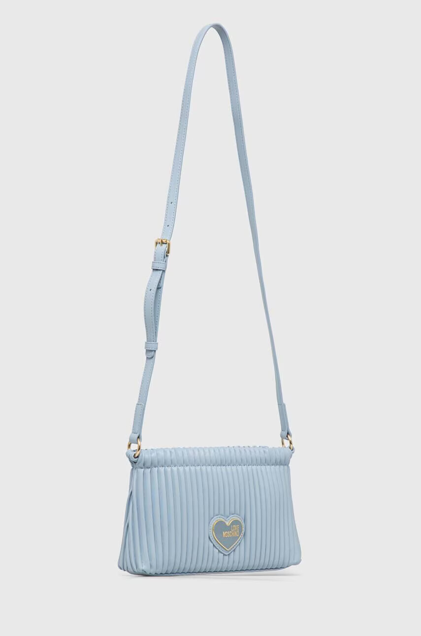Love Moschino Чанта в синьо - Pepit.bg