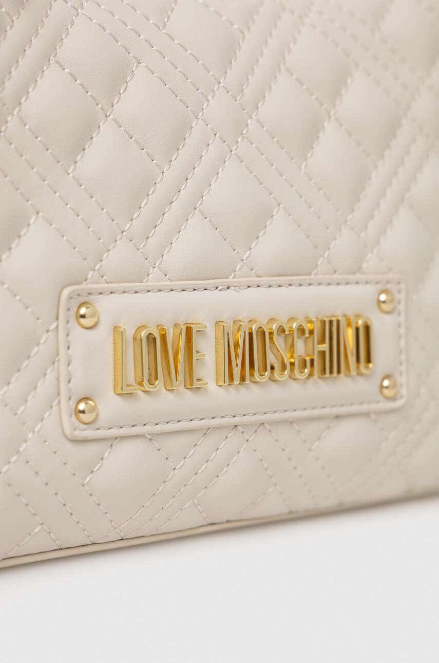 Love Moschino Чанта в бежово - Pepit.bg