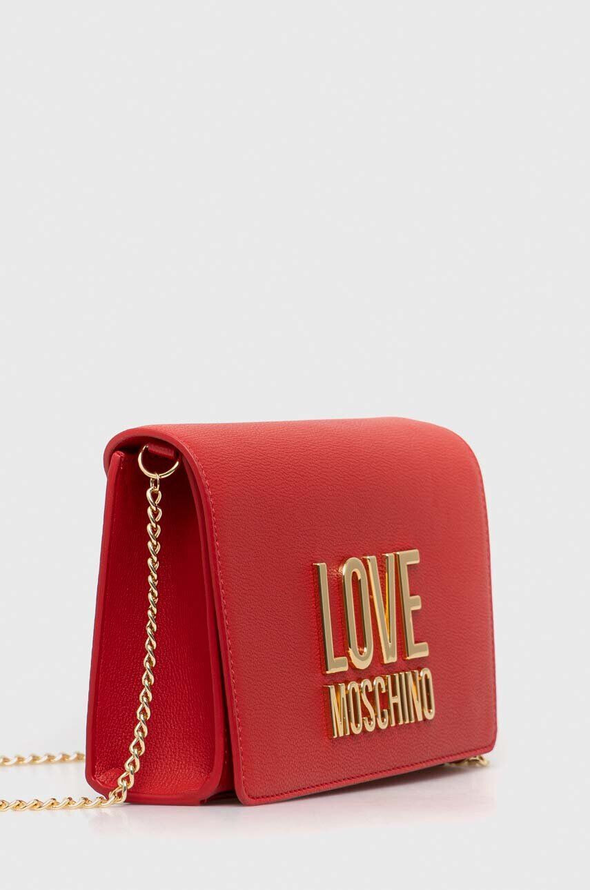 Love Moschino Чанта в червено - Pepit.bg