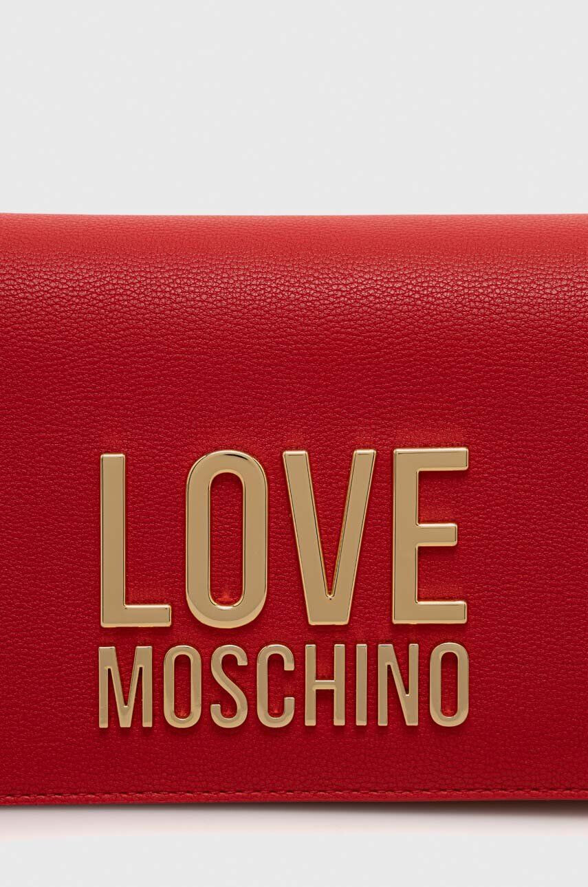 Love Moschino Чанта в червено - Pepit.bg