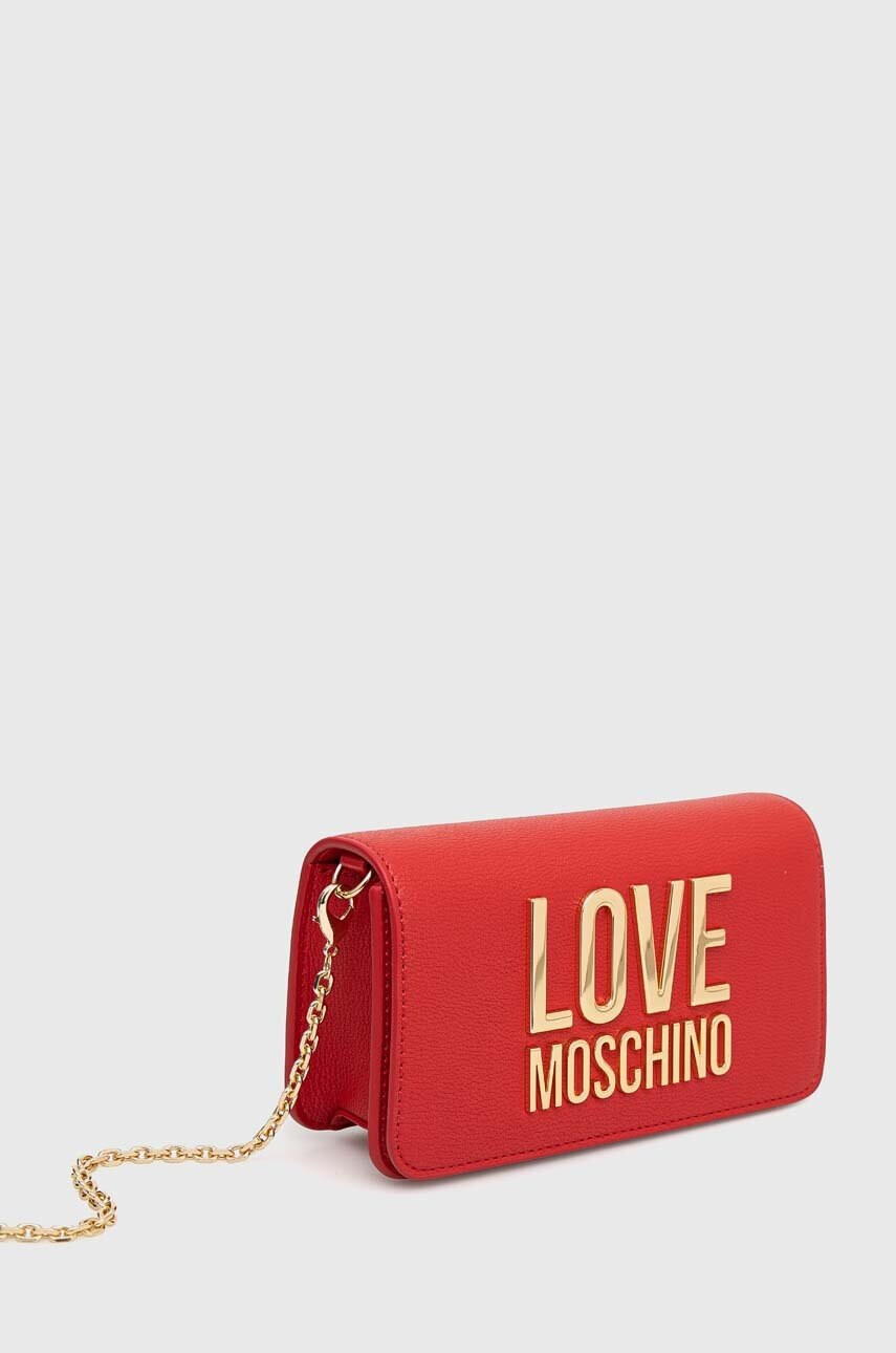 Love Moschino Чанта в червено - Pepit.bg