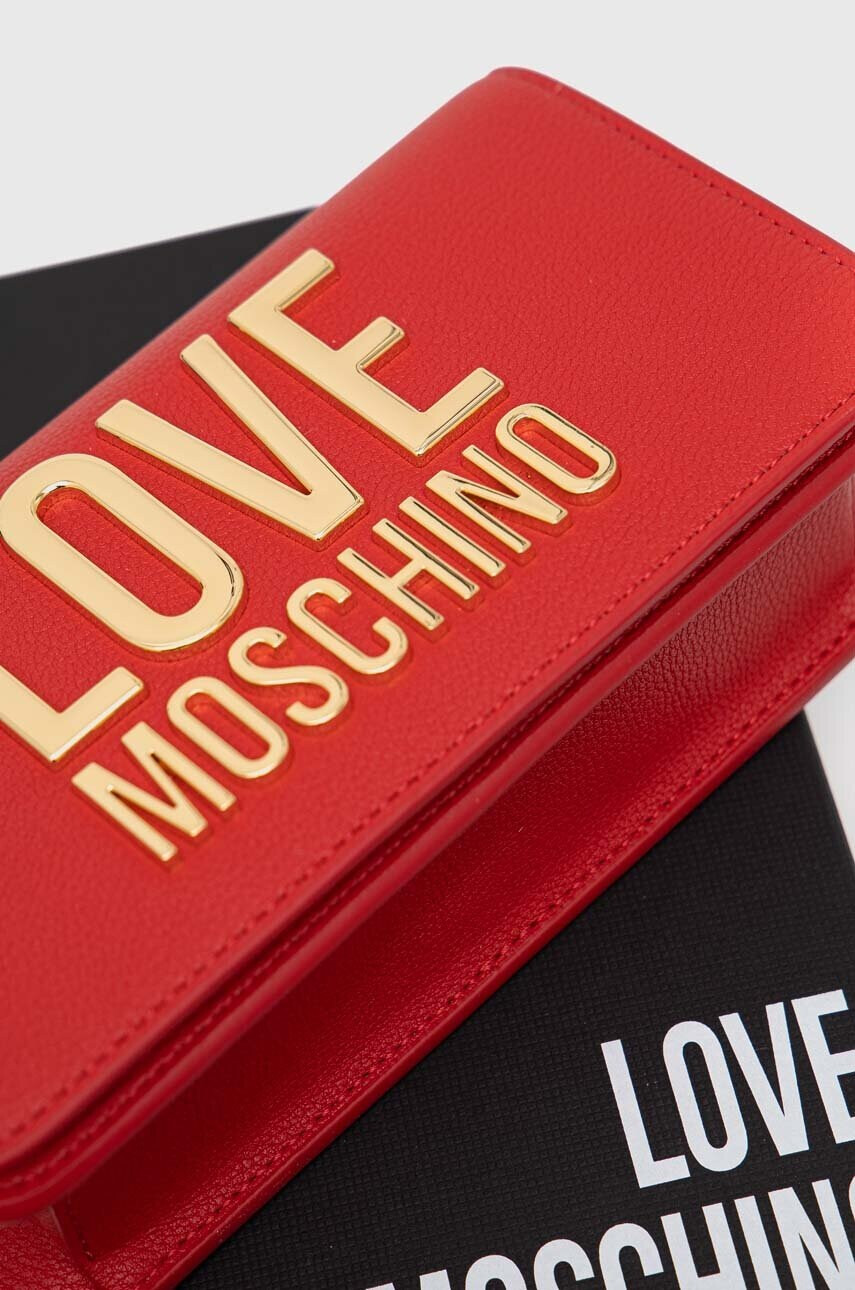 Love Moschino Чанта в червено - Pepit.bg