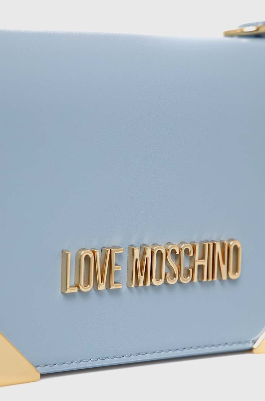 Love Moschino Чанта в синьо - Pepit.bg