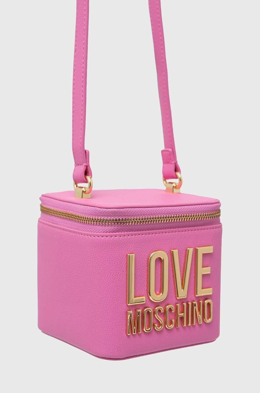 Love Moschino Чанта в бежово - Pepit.bg