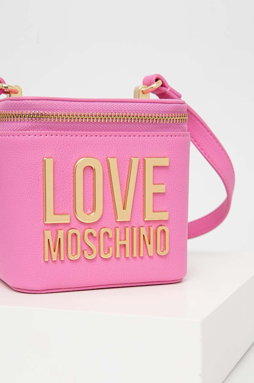 Love Moschino Чанта в бежово - Pepit.bg