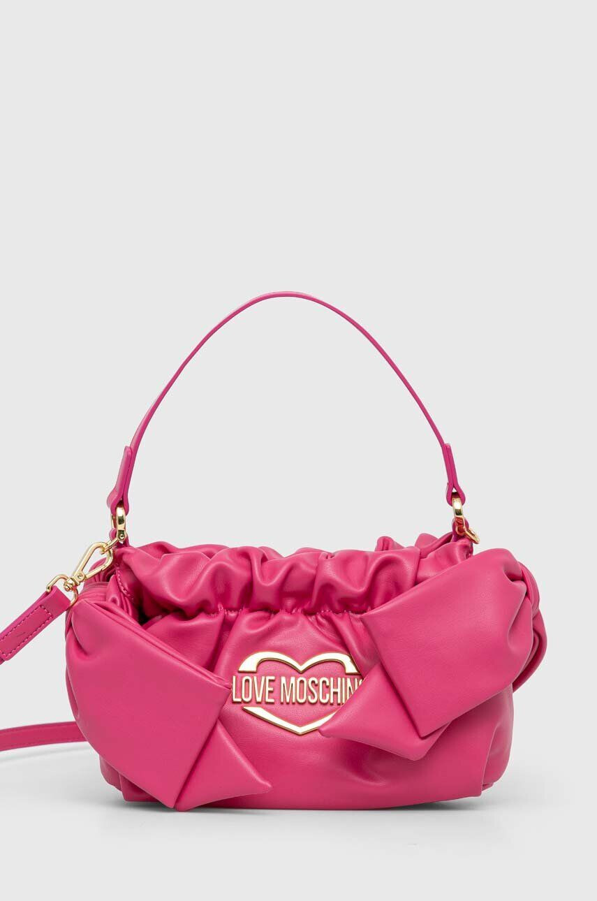 Love Moschino Чанта в розово - Pepit.bg